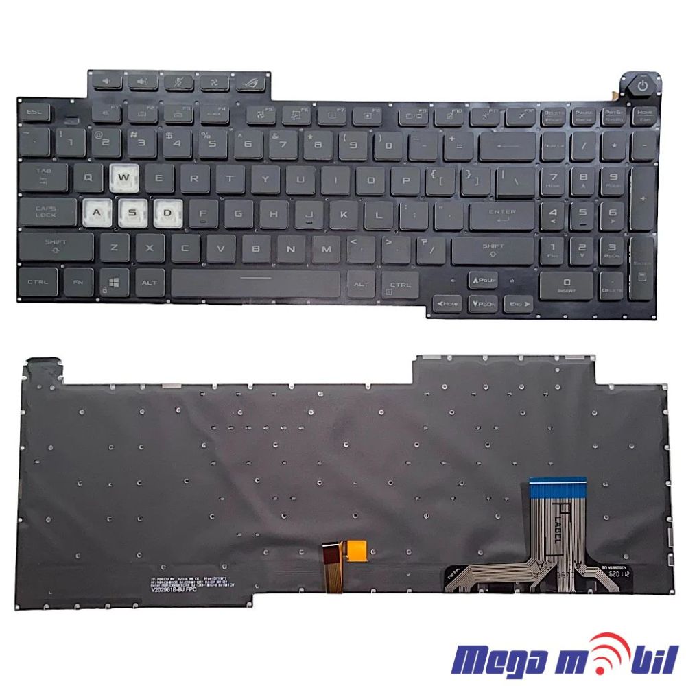Tastatura za laptop Asus ROG Strix G17 G713 G713IM G713IR G713QM so backlight